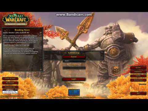 Can't login WoW