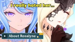 Odette All EN Voice Lines - Talks about Rosalyne, Tsaritsa, Vodyanitsa, Fatui, and Others...