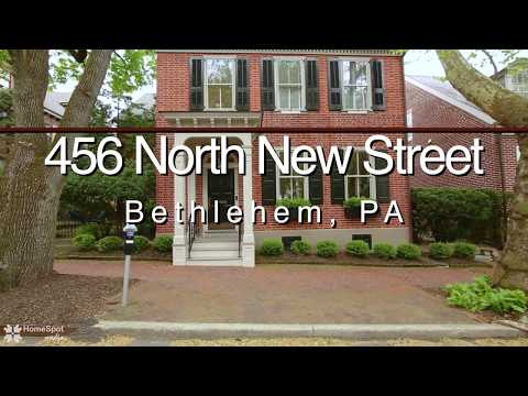 456 N New Street, Bethlehem, PA home video tour