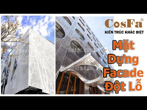 Video MẶT DỰNG ALU FACADE - Thi công tấm nhôm đục lỗ biến... - youtube