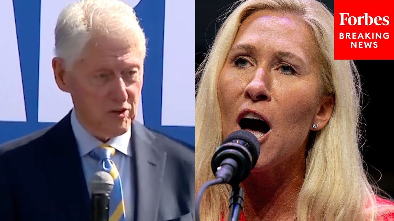 Bill Clinton Mocks Marjorie Taylor Greene Over Weather Claims
