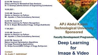 FDP on Deep Learning - Day 3:  Session 1: Hands on Session on Python