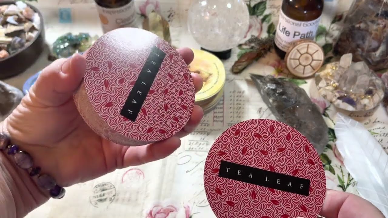 Tea Leaf Fortune Cards Oracle Card Deck Flip Through - 200 Cards! Come Take a Look with Me 