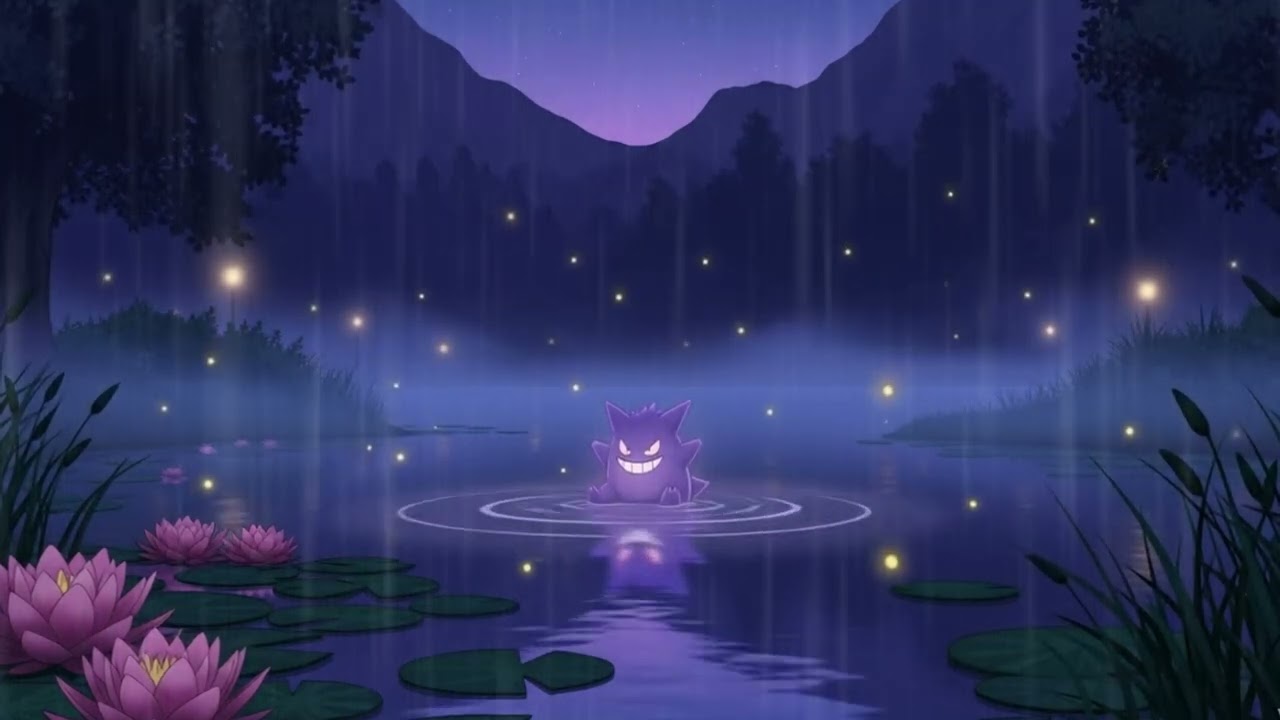 🔴 LIVE Pokémon Lofi Hip Hop Radio 24/7 🌌 | Beats to Relax/Study/Sleep to | LofiChillGalaxyy