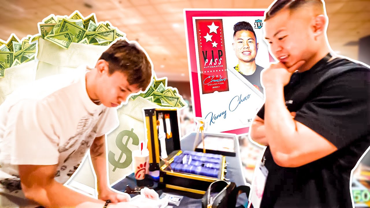 My 1/1 Tru Creator Sold Card For AT LAS VEGAS TRADING CARD SHOW