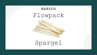 Flowpack Spargel