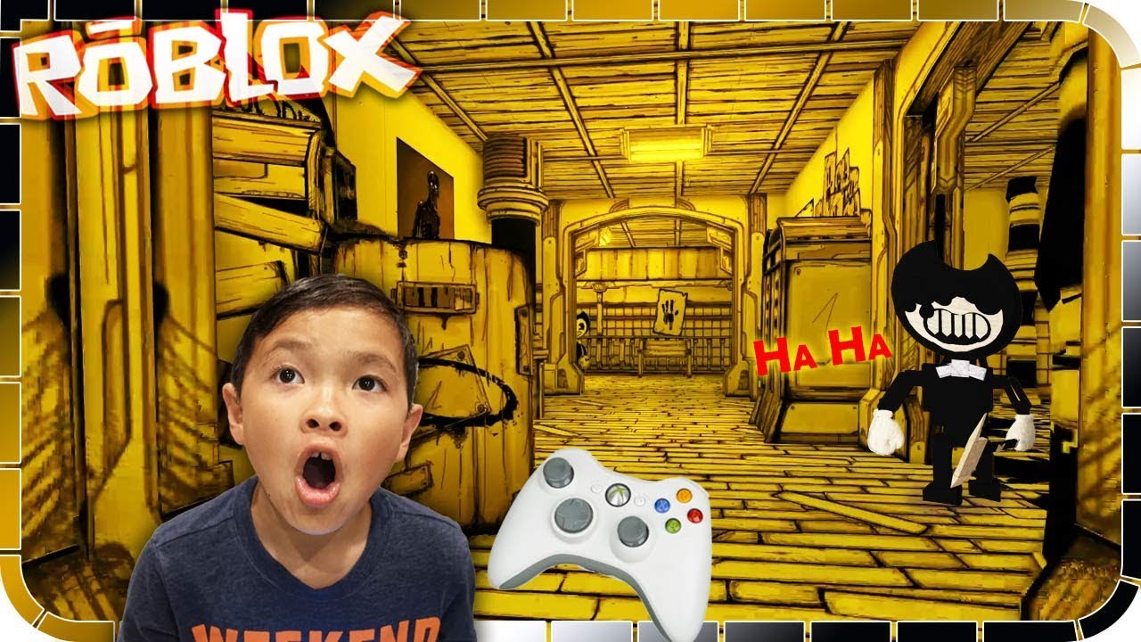 Who S Laughing Now Bendy Roblox Youtube - roblox bendy and the ink machine xbox one youtube