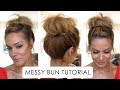 How To: Messy Bun Hair Tutorial | Shonagh Scott