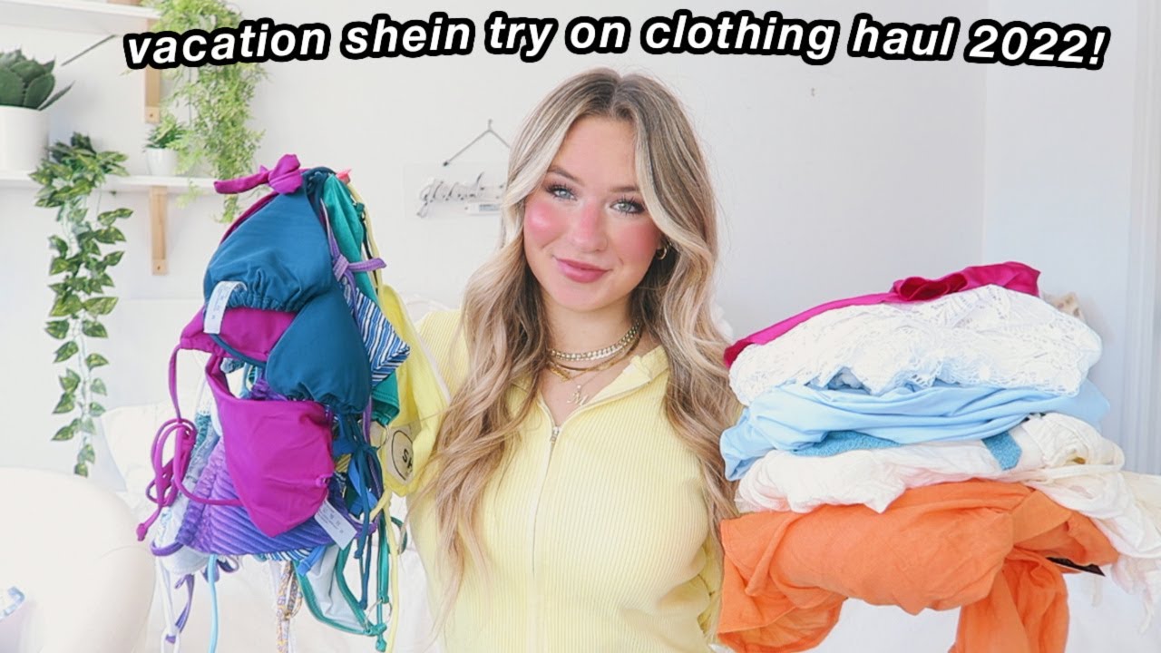 Примерка одежды для отпуска на Shein в 2022 году!