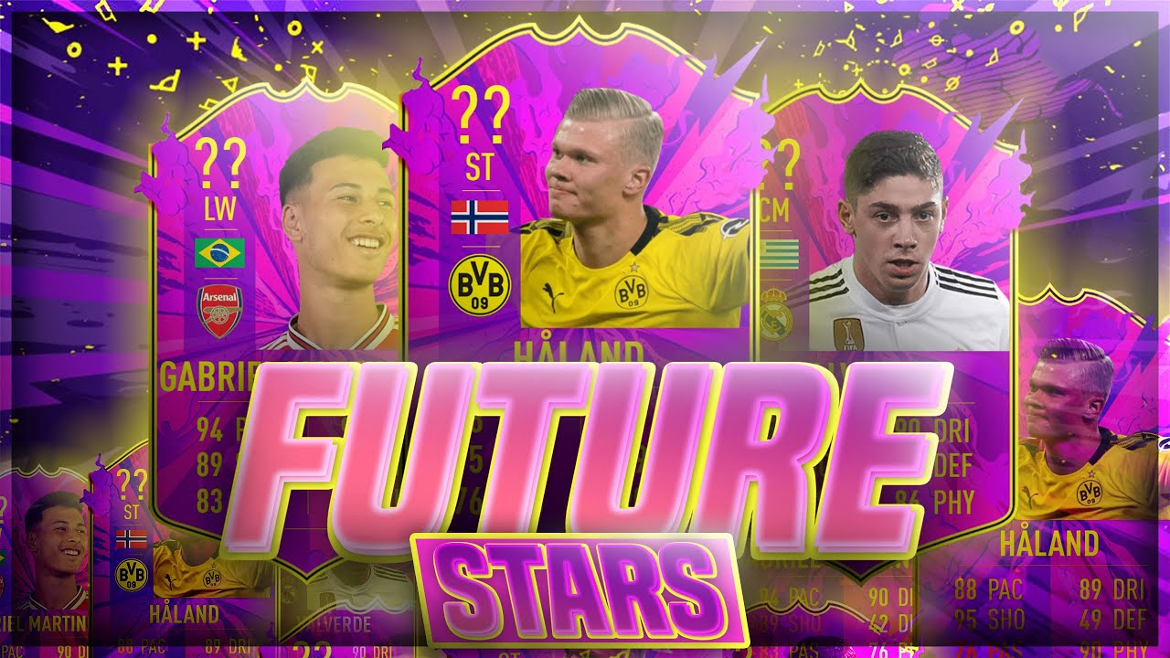 Fifa Future Stars Predictions Ft Haland Valverde Martinelli Etc Fifa Youtube