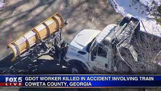 GDOT worker killed in train accident