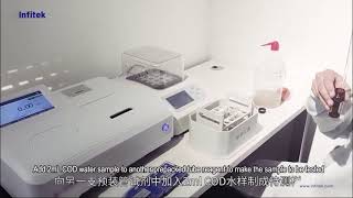 COD analyzer: COD-Y1001 + COD digester: CODR-16A Operation process