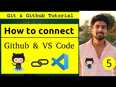 How to connect github to visual studio code