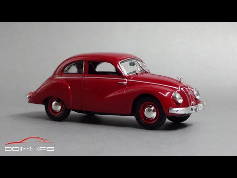 IFA F9 Limousine 1950 | Kultowe Auta PRL-u №48 - Автолегенды Польши | Масштабные модели автомобилей