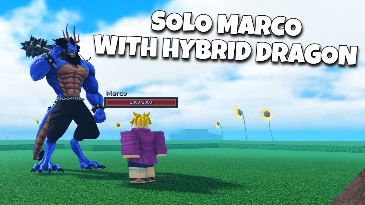 SOLOING MARCO WITH DRAGON HYBRID FRUIT BATTLEGROUNDS 