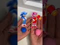Sonic and Amy with Colorful Clay Balls