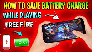 How To Save Battery Charge While Playing Free Fire | How To Solve Battery Drain Problem In Free Fire screenshot 5