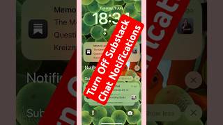 Turn off Substack Chat Notifications #substack #newsletter #emailclient #subscribe #emailmarketing