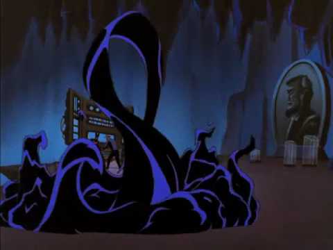Batman Beyond Inque discovers the Batcave - YouTube