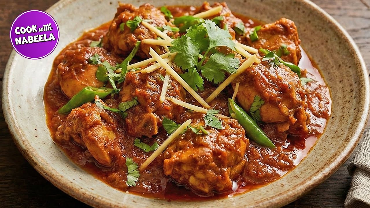 Chicken Karahi Recipe by Cook with Nabeela - YouTube
