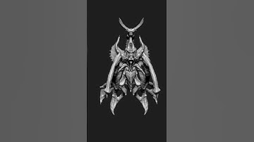 3D Modeling | woth_0196 |  Zbrush Timelapse | #zbrush  #3dmodeling #3d #character  #creature #shorts