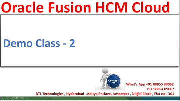 Oracle Fusion Cloud Training | HCM | Functional |Technical |Techno-Functional | Real Time |Placement