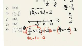 2-Step Absolute Value Equations (cc)