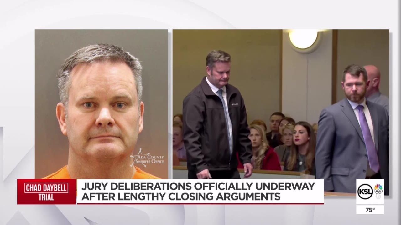 Jury begins deliberating in Chad Daybell triple murder trial - YouTube