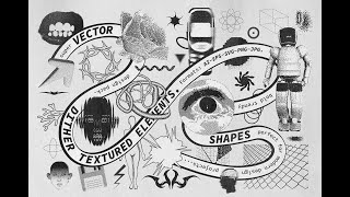 Download 82 Vector Dither Textured Clip Arts Stock Graphics
