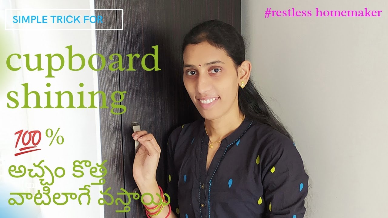 How to shine the cupboards/use this tip/Restless Homemaker YouTube
