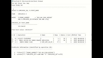 Oracle SQL Tuning Case Study 18 - Table Access By Index RowId