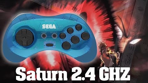 Retro-bit Wireless Saturn Pad Overview