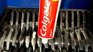 WHAT HAPPENS IF YOU DROP TOOTHPASTE INTO THE SHREDDER?