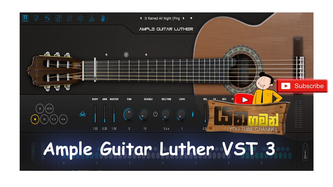 Ample Guitar Luthier VST 3 Review YouTube