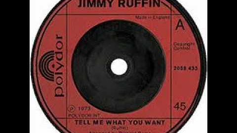 Jimmy Ruffin - Tell Me What You Want