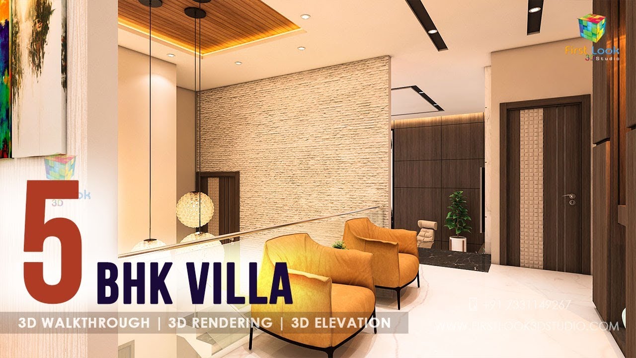 Aparna Elixir 5 Bhk Luxury Villa Complete Interior 3dwalkthrough In Manikonda Youtube