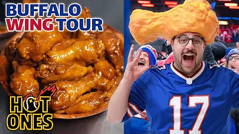 The ULTIMATE Buffalo Wing Tour! 24 Hours in Buffalo with Camera Guy Bill | Hot Ones