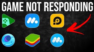 Emulator Game Not Responding Fixed in 1 Minute ✅