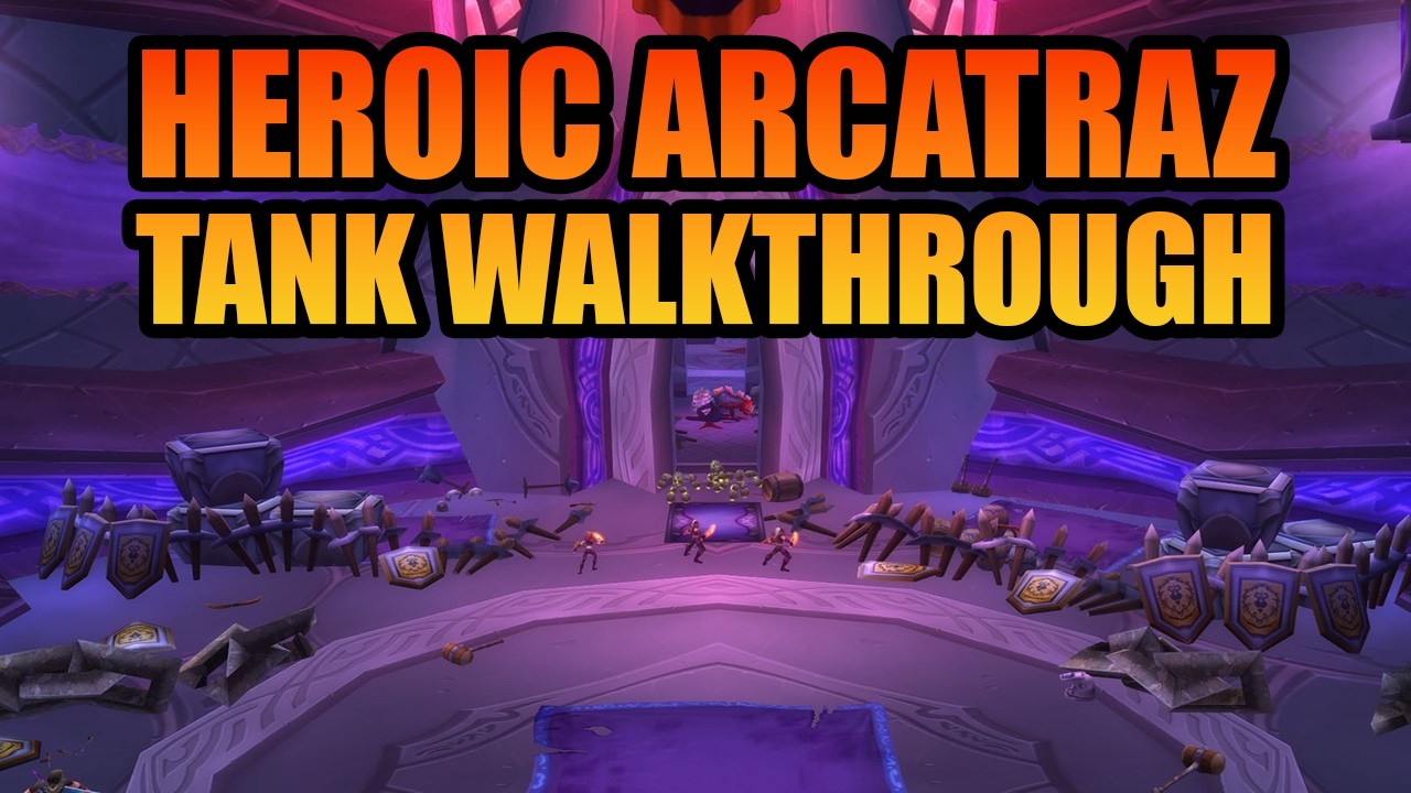 Прохождение героического режима «Аркатраз» на танке | TBC Classic Anniversary