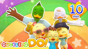 🦀🎁Baby Duck, Quack Quack! + More🐥🍄|Nursery Rhymes & Kids Song | Duck Video For Babies