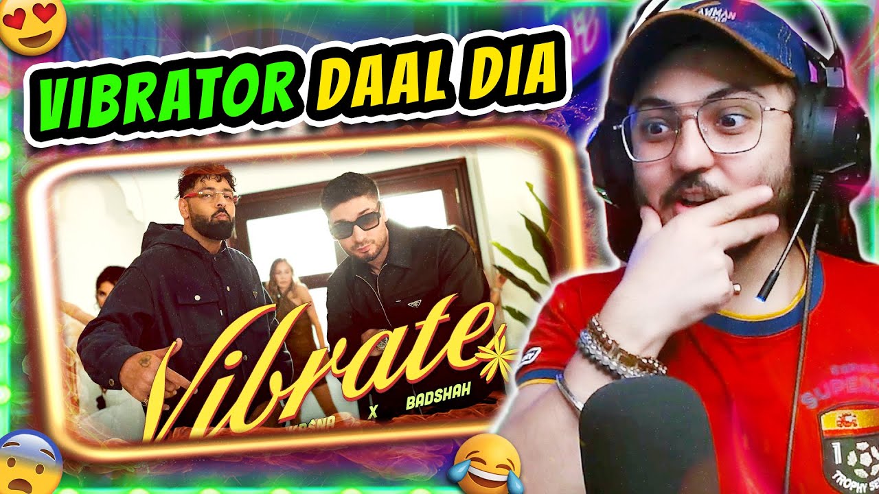 KR$NA x Badshah’s VIBRATE Just Raised the Bar! 🔥 CRAZIEST Collab of 2025? (Reaction)