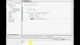 java eclipse array