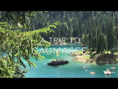 A Trip to Lake Caumasee Graubünden Switzerland