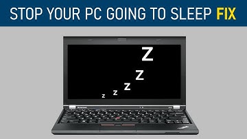 How To Stop Your Screen Going To Sleep In Windows 10 - EASY FIX