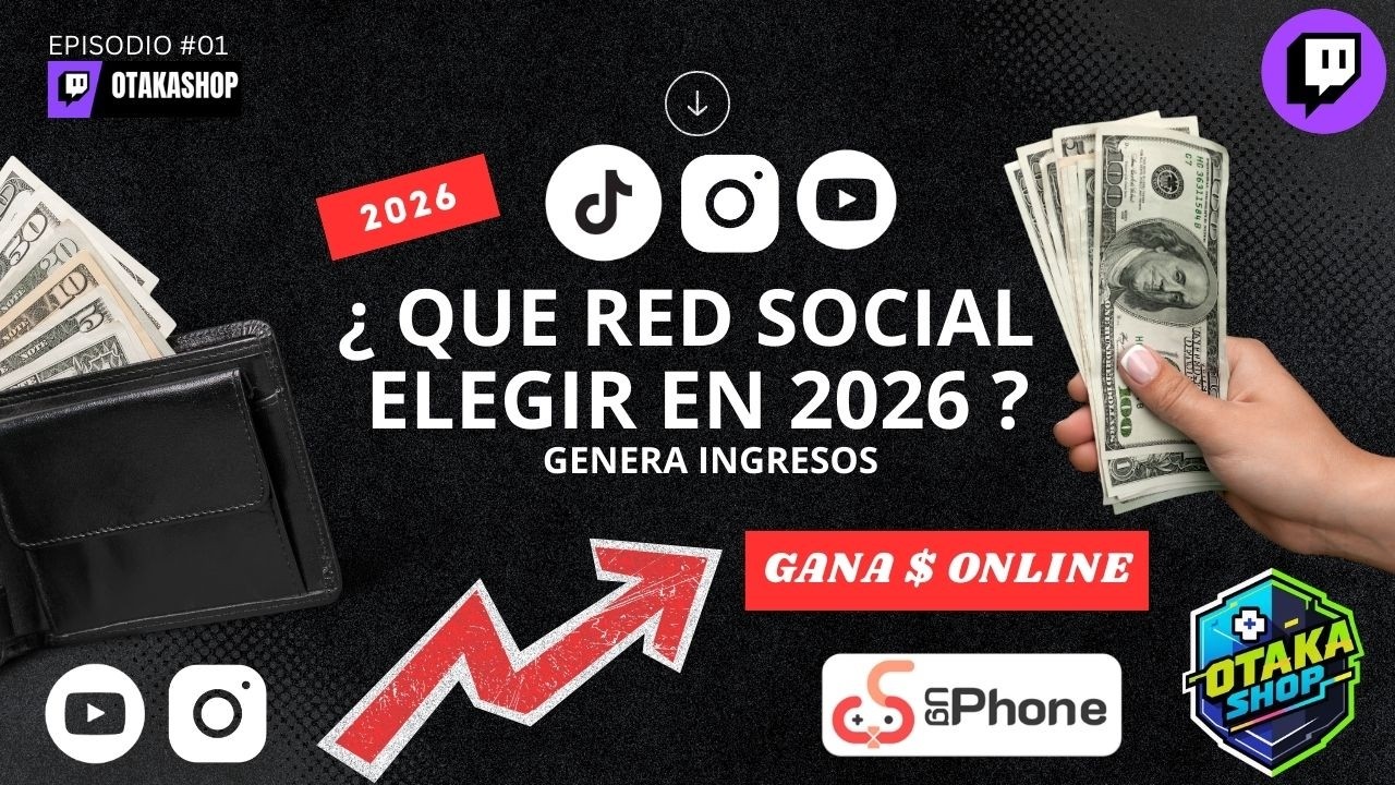 GANA EN EL 2026 | CUAL RED SOCIAL ELEGIR PARA GENERAR CONTENIDO EN EL ...
