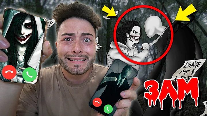 DO NOT FACETIME JEFF THE KILLER AND SLENDER MAN AT...