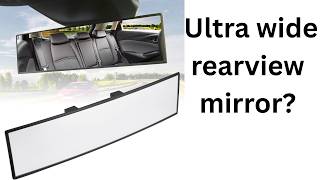 JOYTUTUS Panoramic Rear View Mirror review!