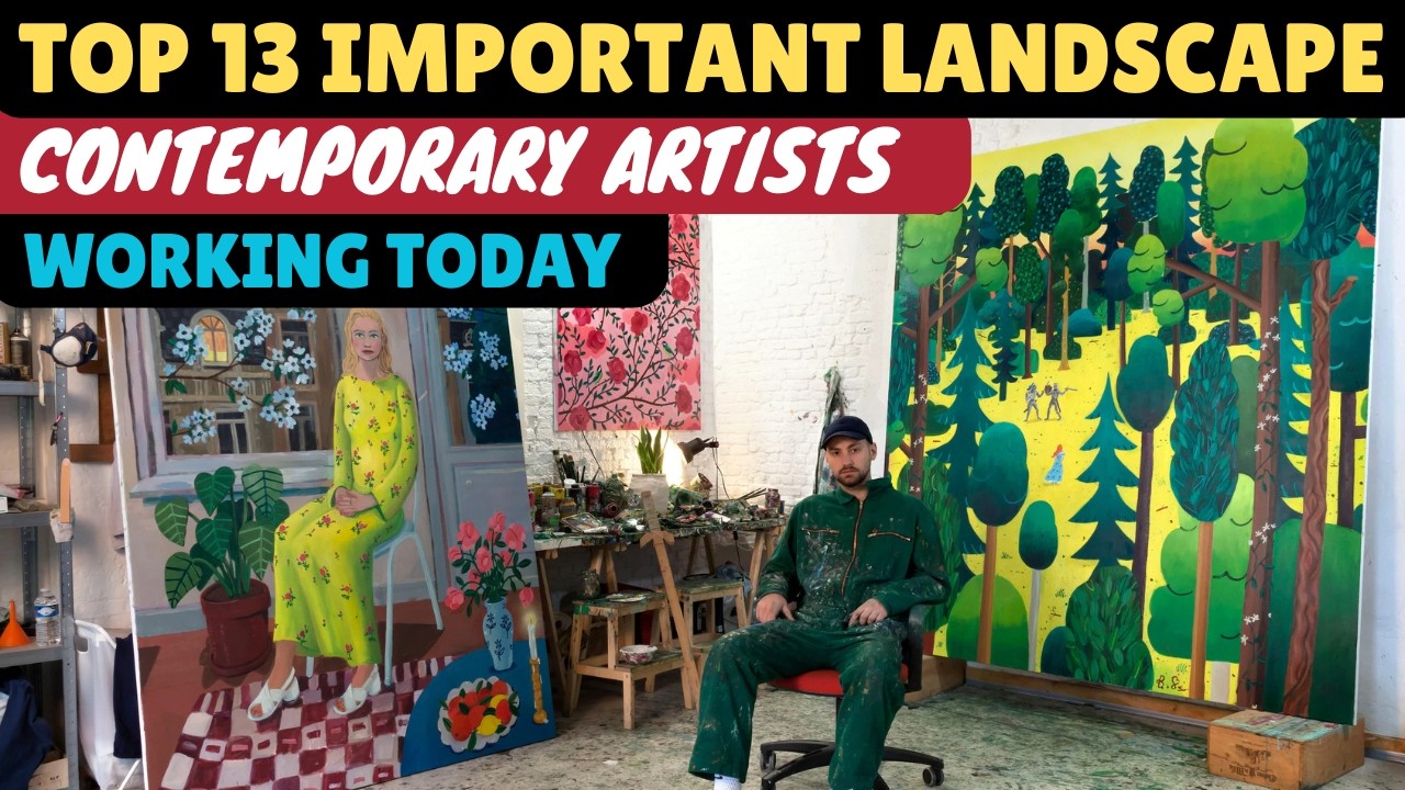 13 EXCITING CONTEMPORARY PAINTERS REDEFINING LANDSCAPE ART IN 2026; No Narration