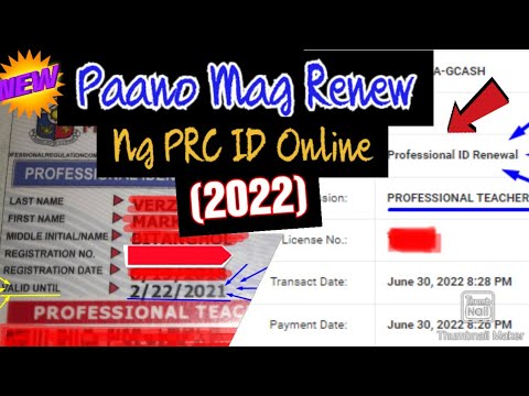 PAANO MAG RENEW NG PRC ID ONLINE || EASY STEPS || [2022]