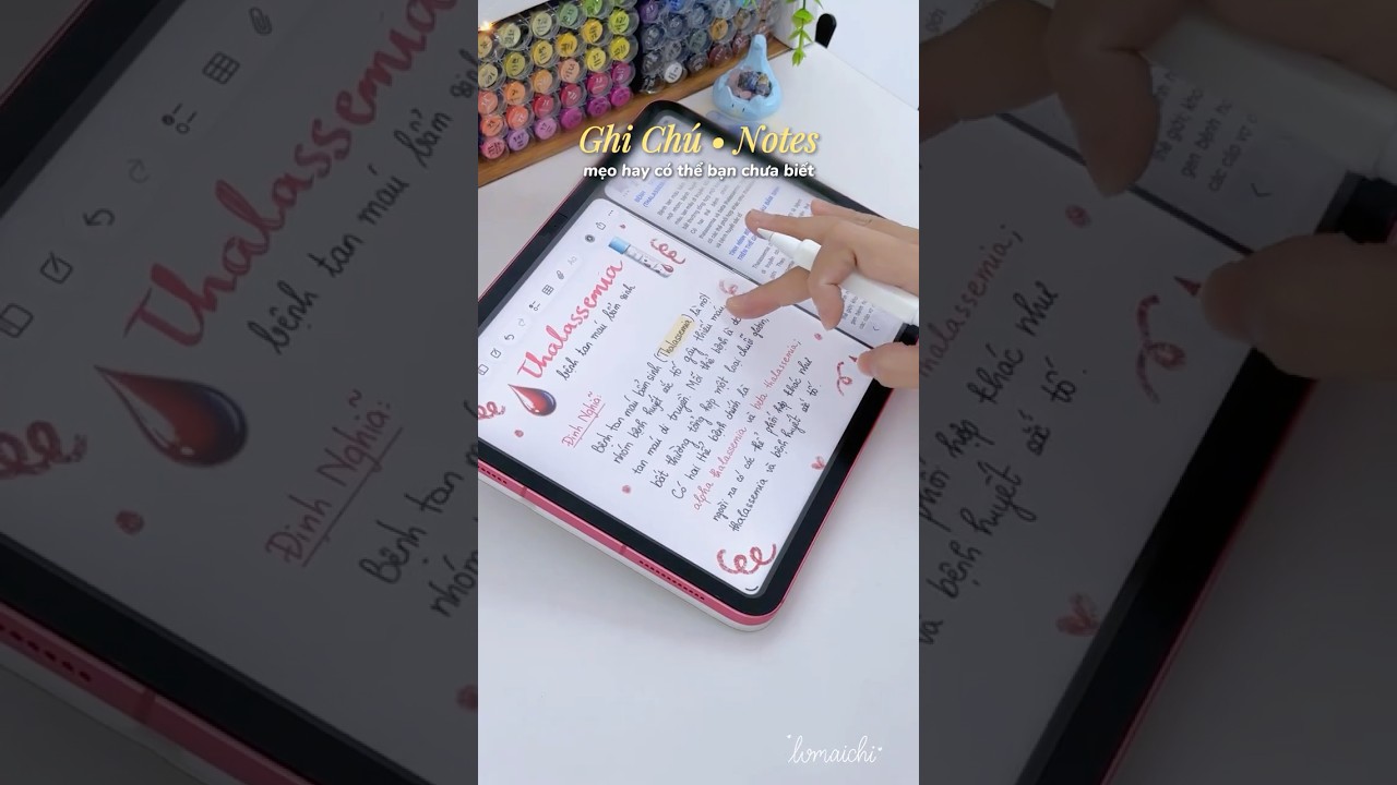 💯 TOP Mẹo Hay trên Ứng Dụng Ghi Chú Notes Có Thể Bạn Chưa Biết | LV MAI CHI #Notes